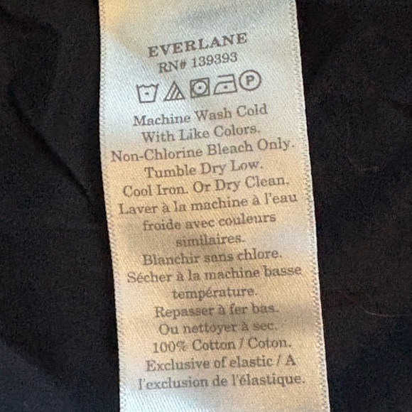 Everlane Black & White Pattern + Black Dress Set, ECU - Picture 17 of 17